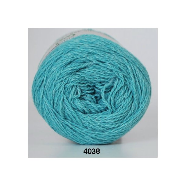 Organic 350 Wool/Cotton Fv. 4038 Turkis