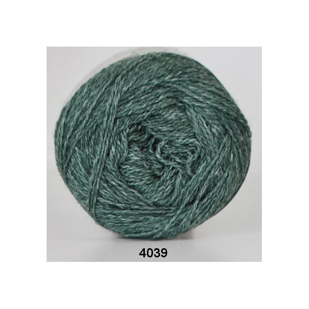 Organic 350 Wool/Cotton Fv. 4039 Mrk Grn