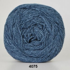 Organic 350 Wool/Cotton Fv. 4075 Mrk Turkis