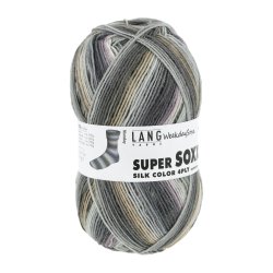 Lang Yarns - Super Soxx Silk Color Fv. 463 Monday