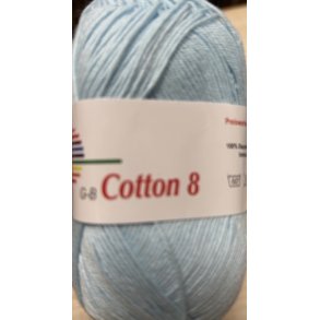 G-B Cotton 8 Fv. 1541 Lys Bl