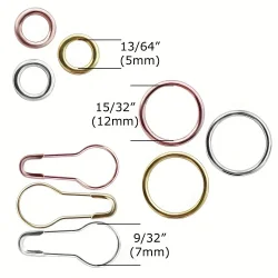 Maskemarkrer metel 90 stk ass.