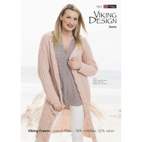 Viking Design - Opskriftshfte 1504 Tema: Dame.