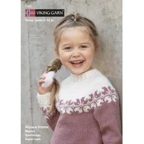 Viking Design - Opskriftshfte 1825 Tema Jente 2-12 r