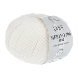 Lang Yarns - Merino 200 Bb Fv. 301 Hvid