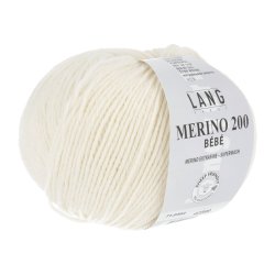 Lang Yarns - Merino 200 Bb Fv. 302 ggehvid