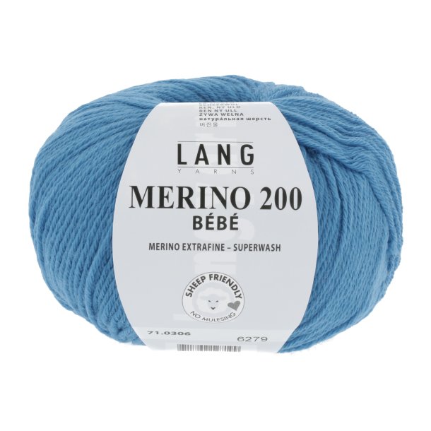 Lang Yarns - Merino 200 Bb Fv. 306 Bl