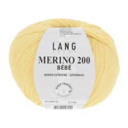 Lang Yarns - Merino 200 Bb Fv. 313 Lemon