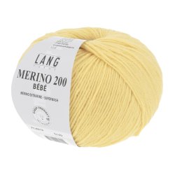 Lang Yarns - Merino 200 Bb Fv. 313 Lemon