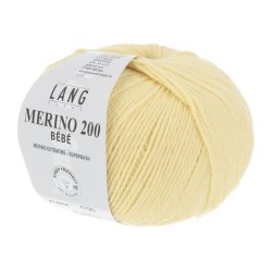 Lang Yarns - Merino 200 Bb Fv. 314 Gul