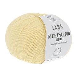 Lang Yarns - Merino 200 Bb Fv. 314 Gul