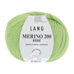 Lang Yarns - Merino 200 Bb Fv. 316 ble Grn