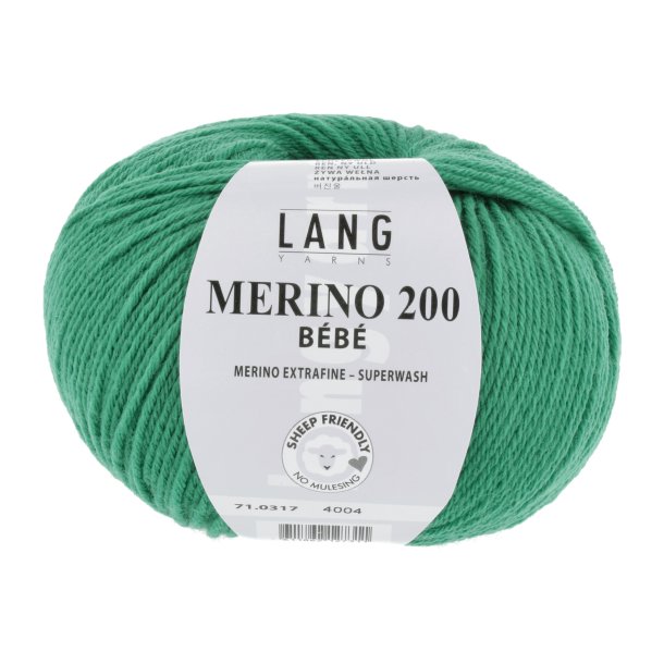 Lang Yarns - Merino 200 Bb Fv. 317 Grn