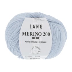 Lang Yarns - Merino 200 Bb Fv. 320 Sky