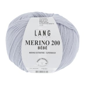 Lang Yarns - Merino 200 Bb Farve 324 Perle gr