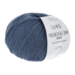 Lang Yarns - Merino 200 Bb Fv. 434 Jeans