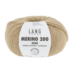Lang Yarns - Merino 200 Bb Fv. 339 Camel