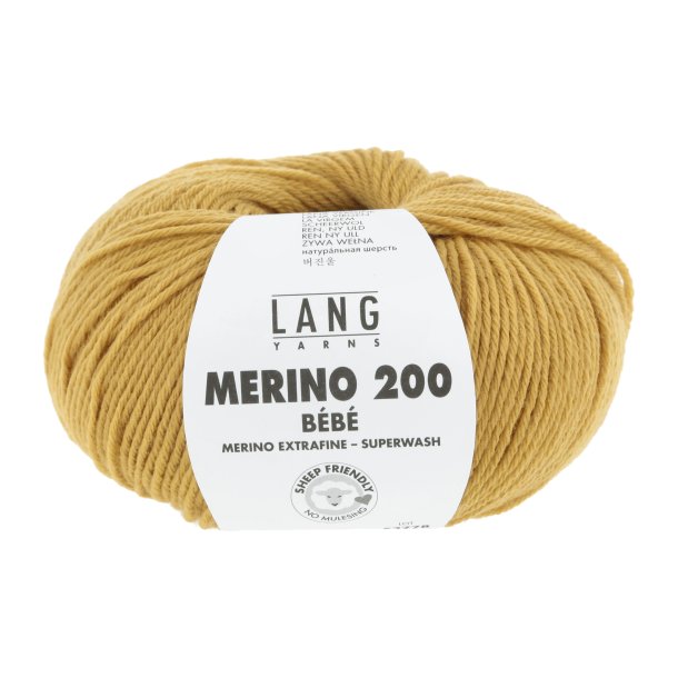 Lang Yarns - Merino 200 Bb Fv. 350 Gold