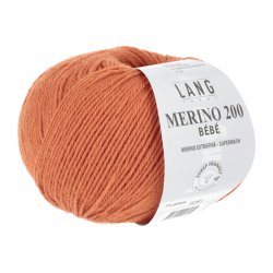 Lang Yarns - Merino 200 Bb Fv. 359 Orange