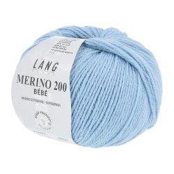 Lang Yarns - Merino 200 Bb Fv. 372 Lys Bl