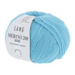 Lang Yarns - Merino 200 Bb Fv. 379 Turkis