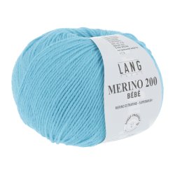 Lang Yarns - Merino 200 Bb Fv. 379 Turkis