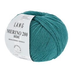 Lang Yarns - Merino 200 Bb Fv. 388 Petrol