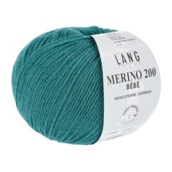 Lang Yarns - Merino 200 Bb Fv. 388 Petrol