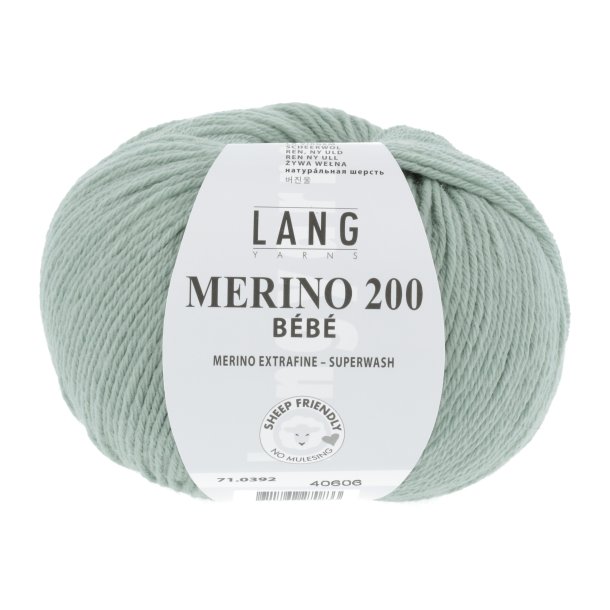 Lang Yarns - Merino 200 Bb Fv. 392 Salvie