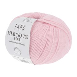 Lang Yarns - Merino 200 Bb Fv. 409 Varm Rose