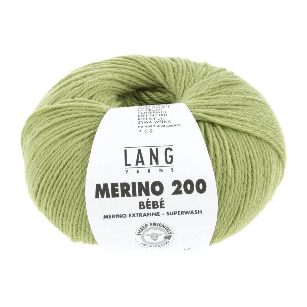Lang Yarns - Merino 200 Bb Fv. 417 Lys Grn