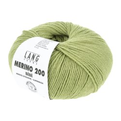 Lang Yarns - Merino 200 B�b� Fv. 417 Lys Gr�n