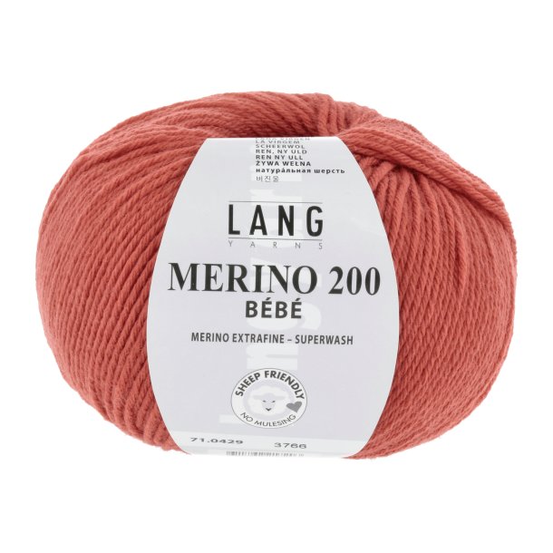 Lang Yarns - Merino 200 Bb Fv. 429 Melon