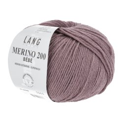 Lang Yarns - Merino 200 B�b� Fv. 448 St�vet Pink