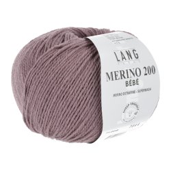 Lang Yarns - Merino 200 B�b� Fv. 448 St�vet Pink