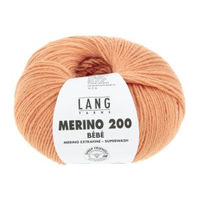 Lang Yarns - Merino 200 Bb Fv. 459 Mandarin