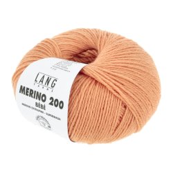 Lang Yarns - Merino 200 Bb Fv. 459 Mandarin