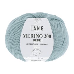 Lang Yarns - Merino 200 B�b� Fv. 472 M�rk Mint