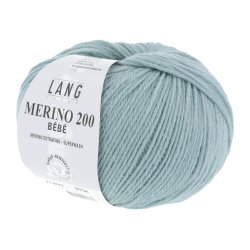 Lang Yarns - Merino 200 B�b� Fv. 472 M�rk Mint
