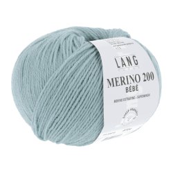 Lang Yarns - Merino 200 B�b� Fv. 472 M�rk Mint