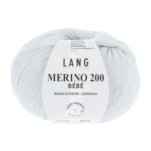 Lang Yarns - Merino 200 Bb Fv. 506 Baby Bl