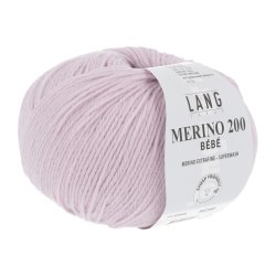 Lang Yarns - Merino 200 B�b� Fv. 509 Lys Rosa