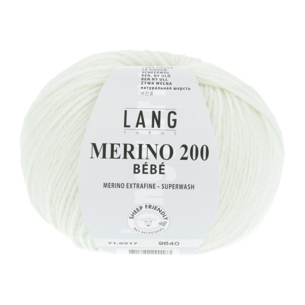 Lang Yarns - Merino 200 Bb Fv. 517 Baby Grn