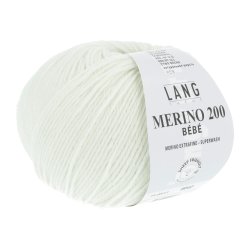 Lang Yarns - Merino 200 B�b� Fv. 517 Baby Gr�n