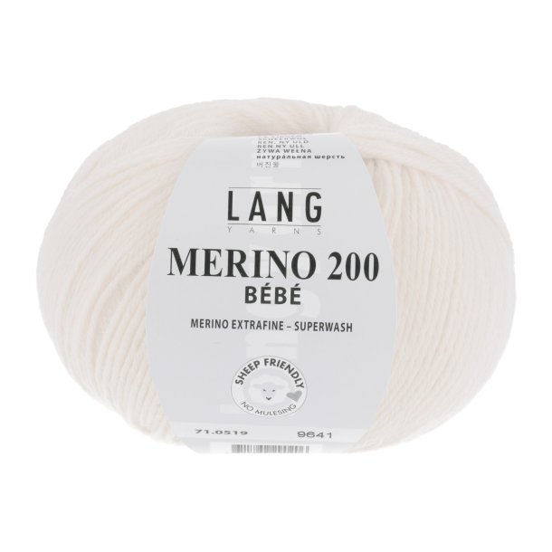 Lang Yarns - Merino 200 Bb Fv. 519 Baby Rose