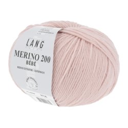 Lang Yarns - Merino 200 B�b� Fv. 609 Rose