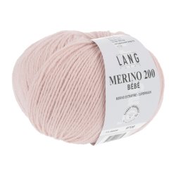 Lang Yarns - Merino 200 B�b� Fv. 609 Rose