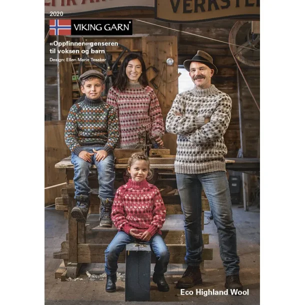 Viking Design - Opskriftshfte 2020 Opfinder Genseren