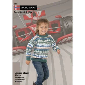 Viking Design - Opskriftshfte 2131 Tema Barn 2 til 12 r