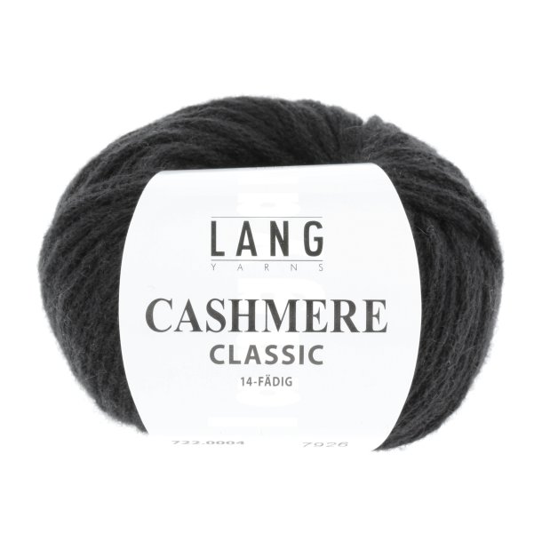 Lang Yarns - Cashmere Classic Fv. 04 Sort